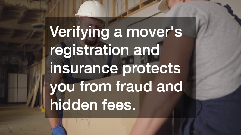 Verifying a mover