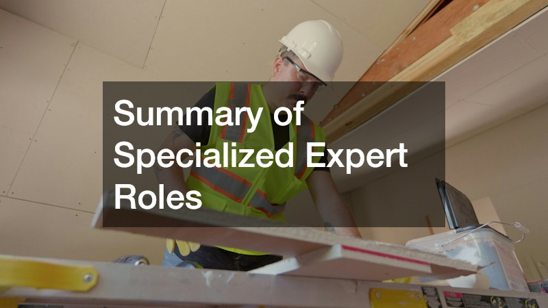 Summary of Specialized Expert Roles