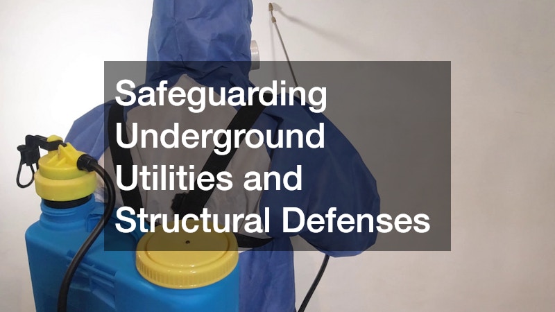 Safeguarding Underground Utilities and Structural Defenses