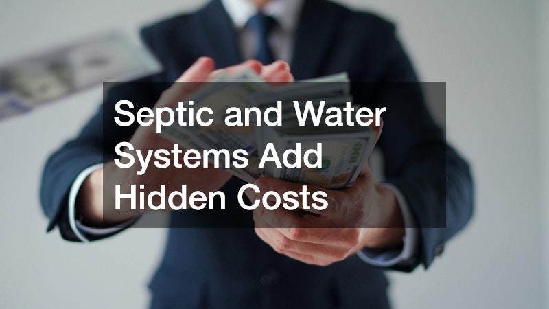 Septic and Water Systems Add Hidden Costs