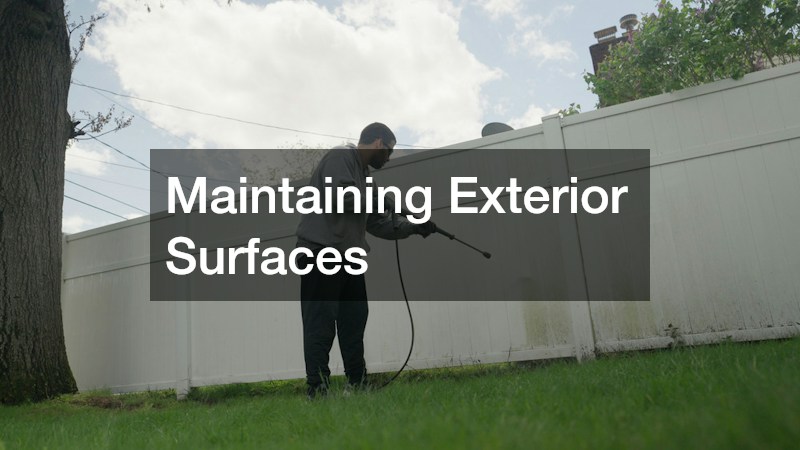Maintaining Exterior Surfaces