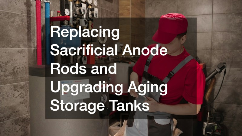Replacing Sacrificial Anode Rods and Upgrading Aging Storage Tanks