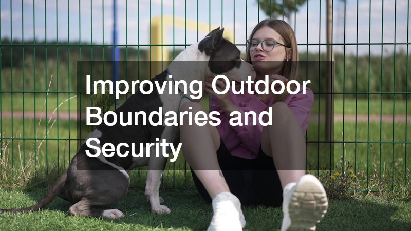 Improving Outdoor Boundaries and Security
