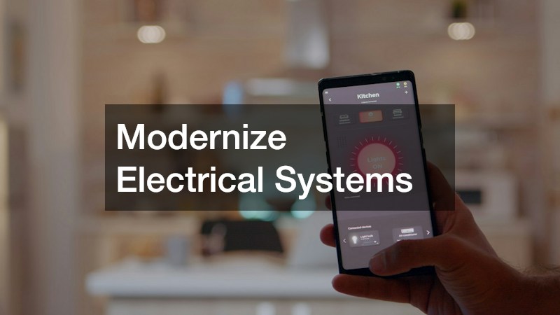Modernize Electrical Systems