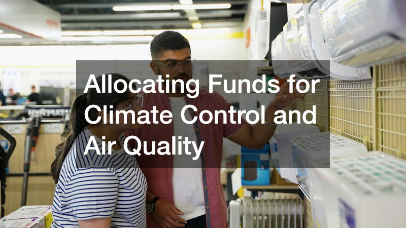 Allocating Funds for Climate Control and Air Quality