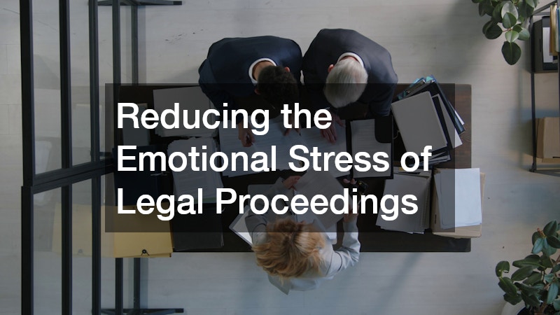 Reducing the Emotional Stress of Legal Proceedings