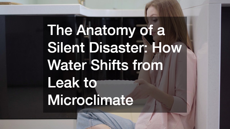 The Anatomy of a Silent Disaster: How Water Shifts from Leak to Microclimate