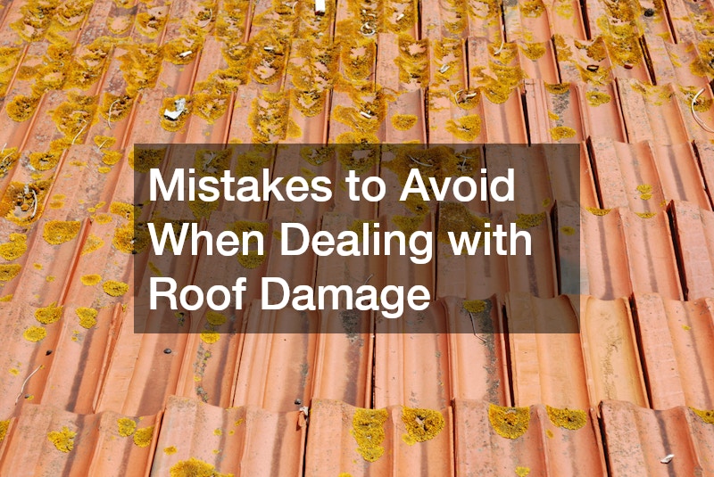 Mistakes to Avoid When Dealing with Roof Damage