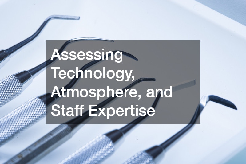 Assessing Technology, Atmosphere, and Staff Expertise