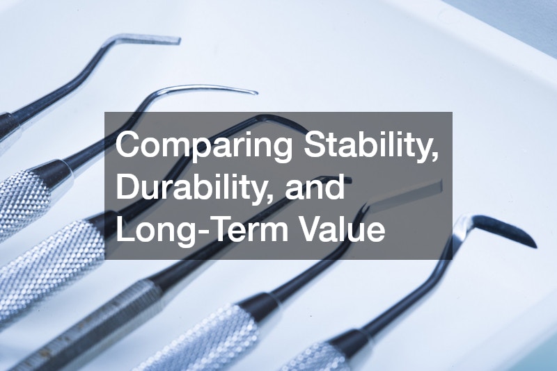 Comparing Stability, Durability, and Long-Term Value