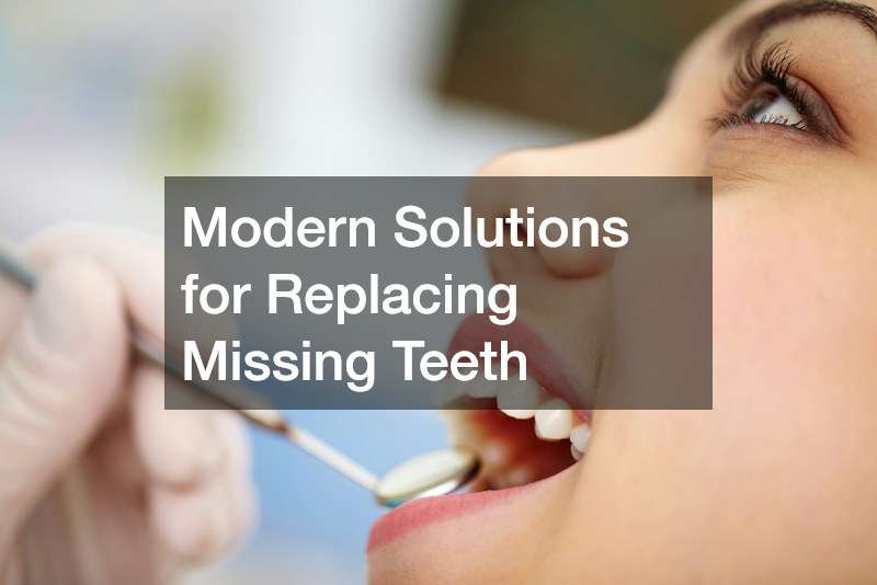 Modern Solutions for Replacing Missing Teeth
