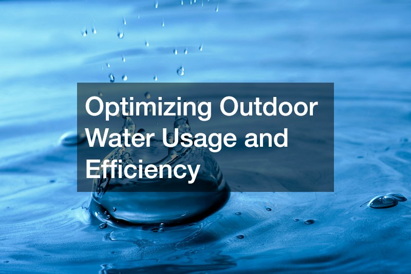 Optimizing Outdoor Water Usage and Efficiency