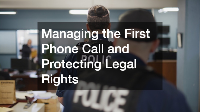 Managing the First Phone Call and Protecting Legal Rights