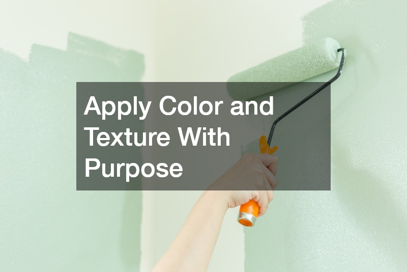 Apply Color and Texture With Purpose
