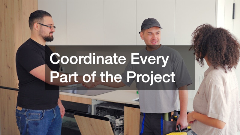 Coordinate Every Part of the Project