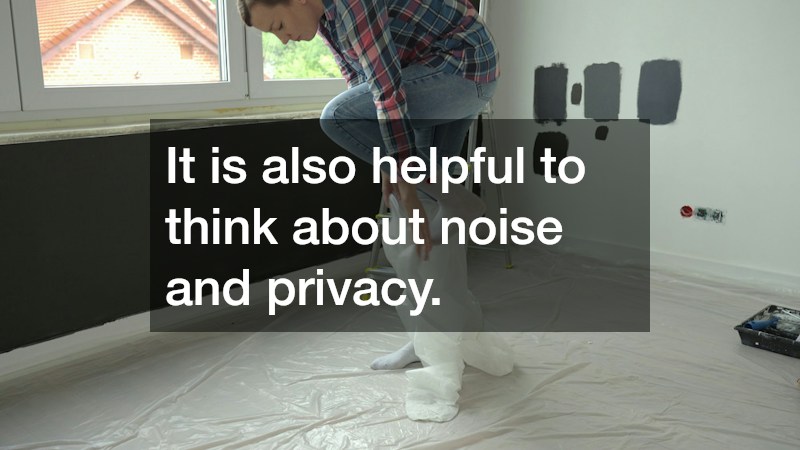 It is also helpful to think about noise and privacy.