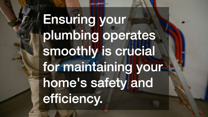 Ensuring your plumbing operates smoothly is crucial for maintaining your home