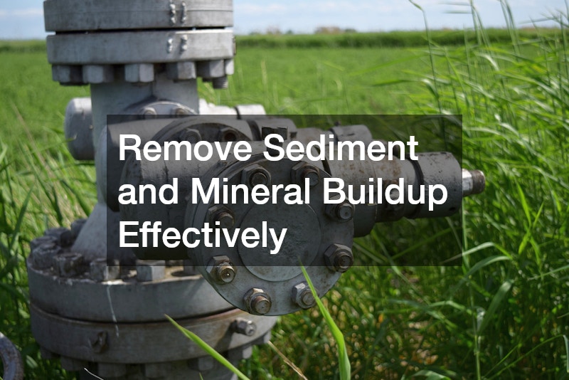 Remove Sediment and Mineral Buildup Effectively
