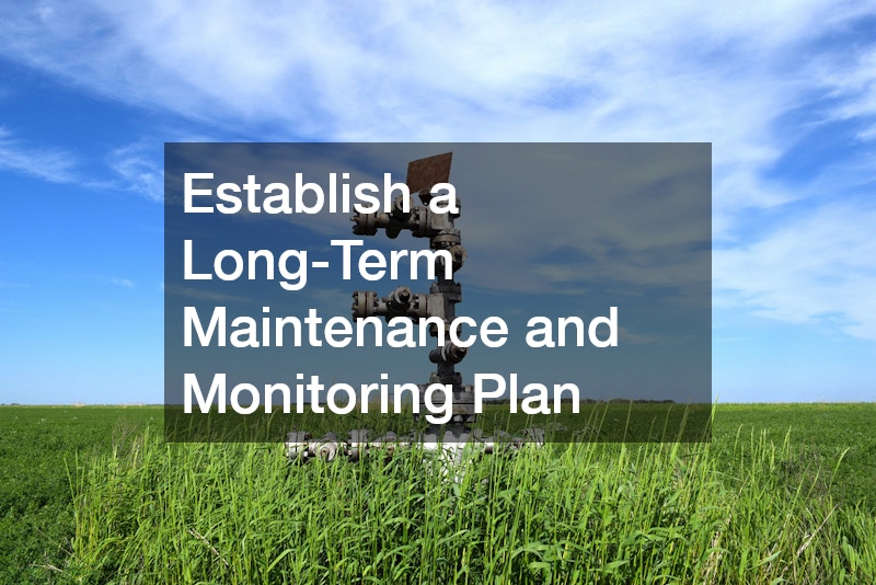 Establish a Long-Term Maintenance and Monitoring Plan