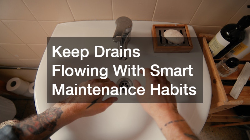 Keep Drains Flowing With Smart Maintenance Habits