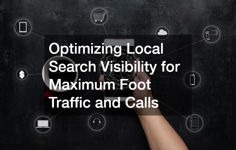 Optimizing Local Search Visibility for Maximum Foot Traffic and Calls