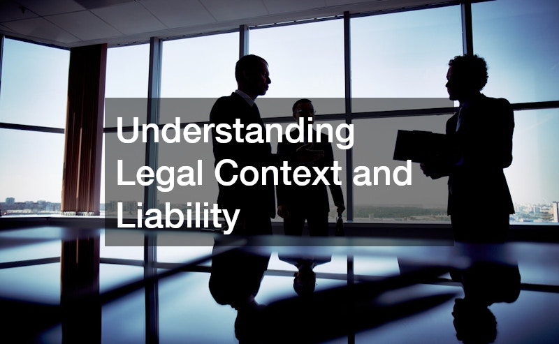Understanding Legal Context and Liability