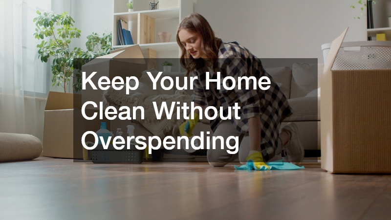 Keep Your Home Clean Without Overspending