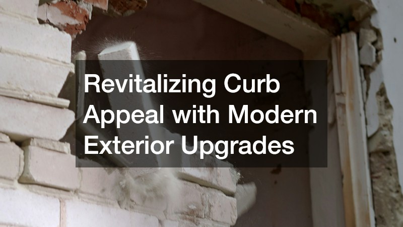 Revitalizing Curb Appeal with Modern Exterior Upgrades