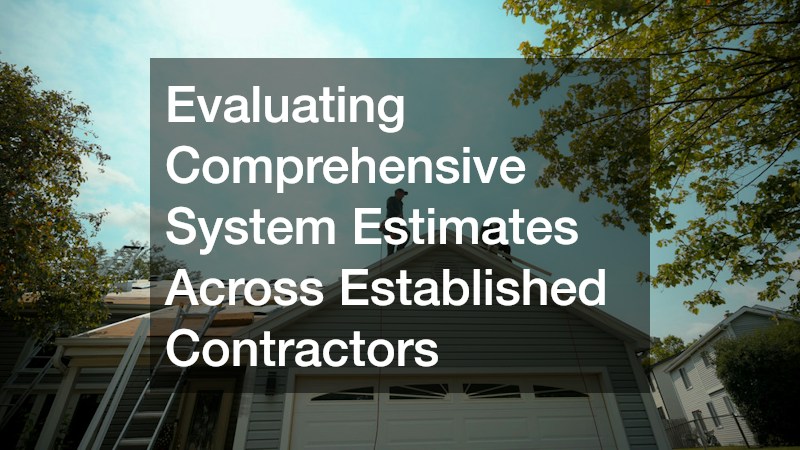 Evaluating Comprehensive System Estimates Across Established Contractors