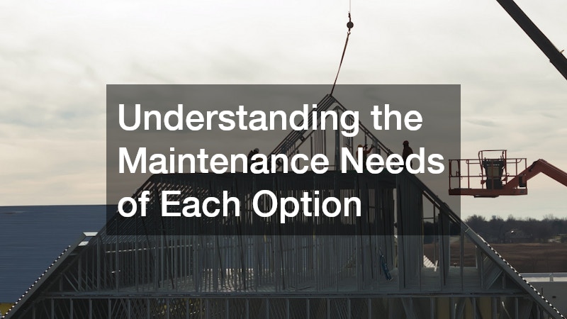 Understanding the Maintenance Needs of Each Option
