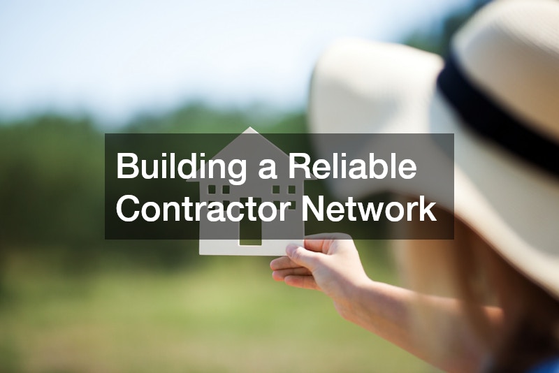 Building a Reliable Contractor Network
