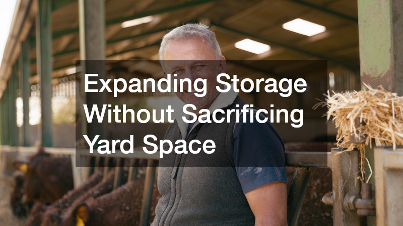 Expanding Storage Without Sacrificing Yard Space