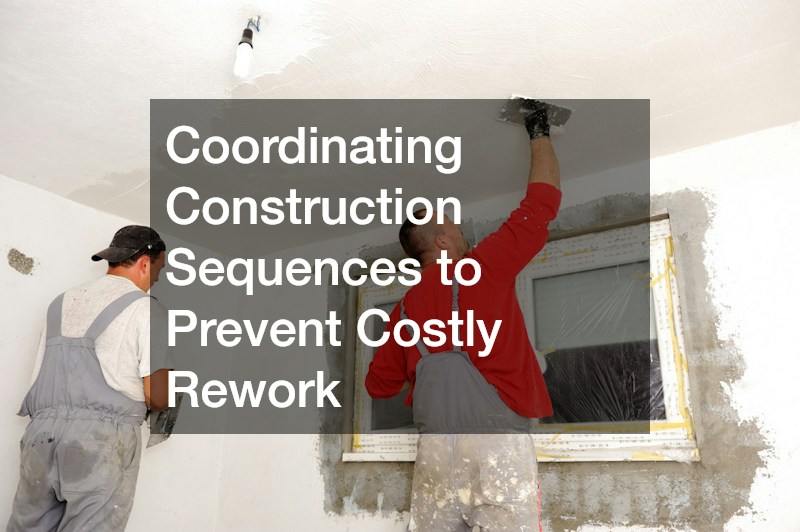 Coordinating Construction Sequences to Prevent Costly Rework