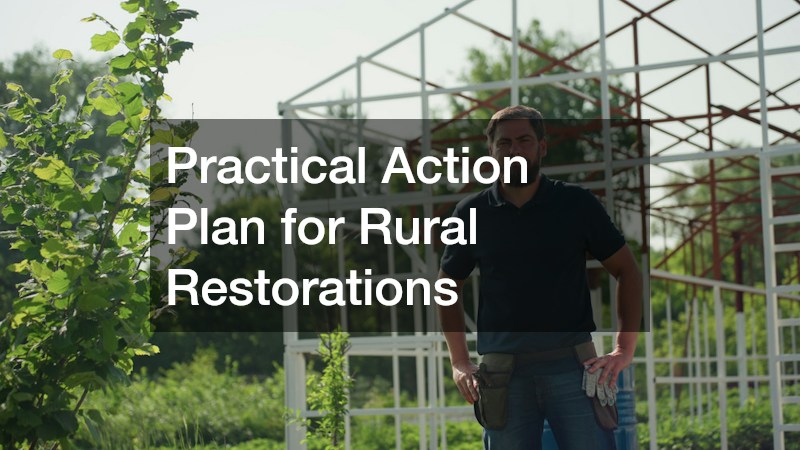 Practical Action Plan for Rural Restorations