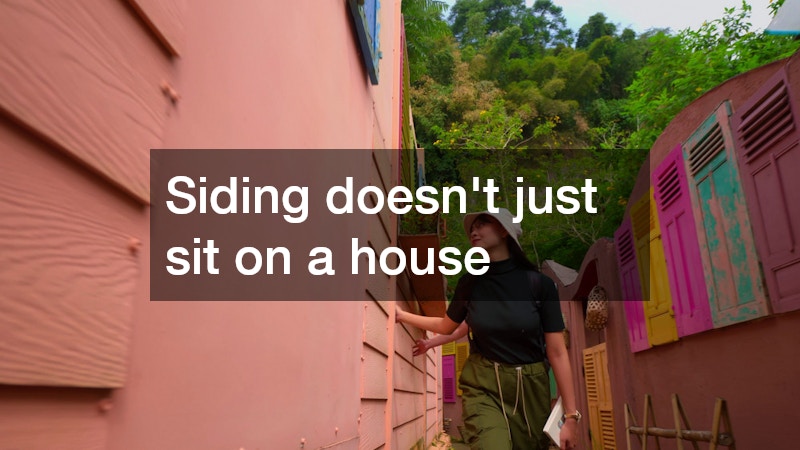 Siding doesn