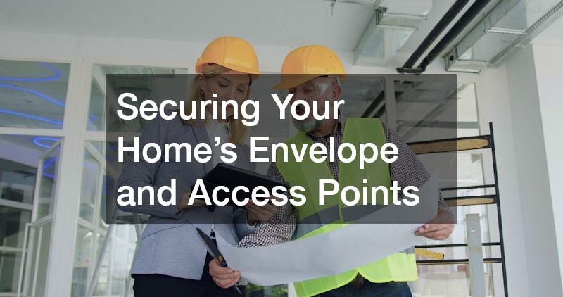 Securing Your Home’s Envelope and Access Points