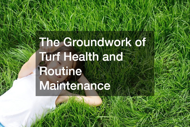 The Groundwork of Turf Health and Routine Maintenance