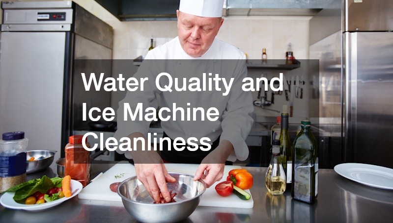 Water Quality and Ice Machine Cleanliness