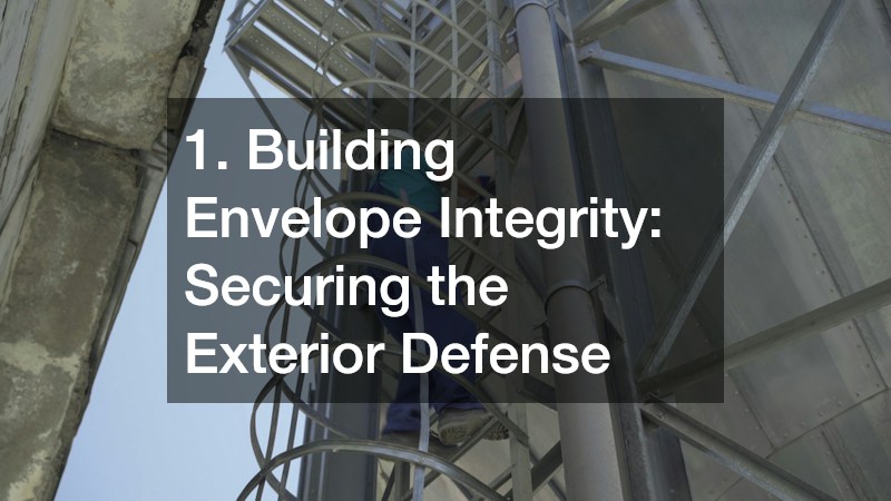 1. Building Envelope Integrity: Securing the Exterior Defense