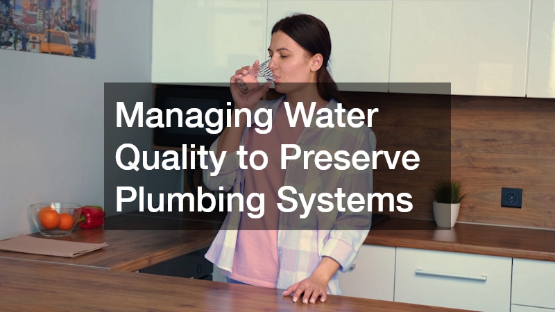 Managing Water Quality to Preserve Plumbing Systems