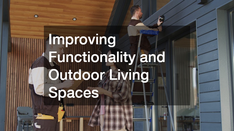 Improving Functionality and Outdoor Living Spaces