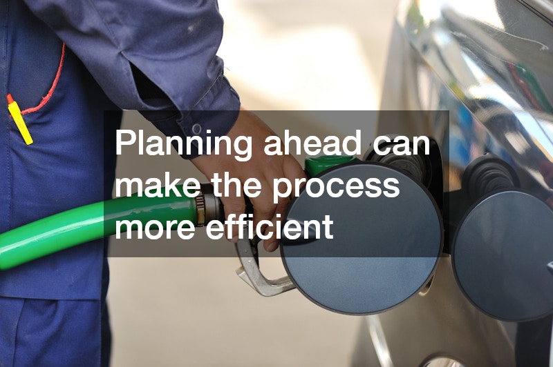 Planning ahead can make the process more efficient