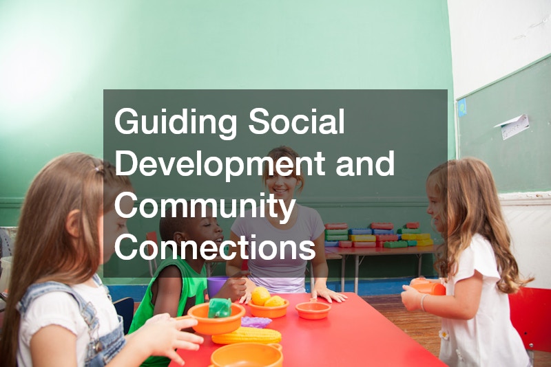 Guiding Social Development and Community Connections