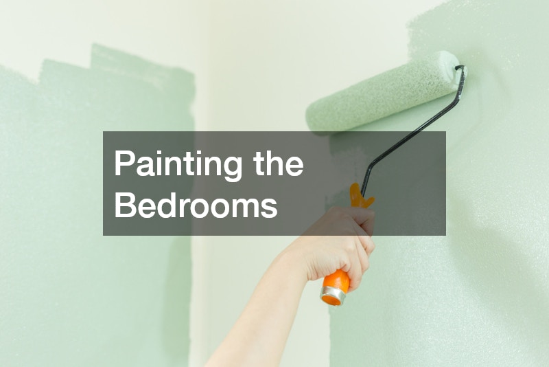 Painting the Bedrooms