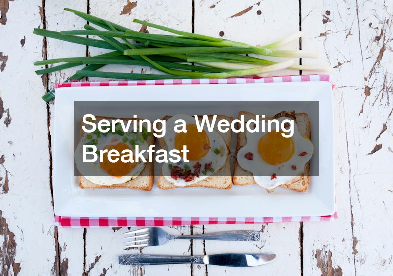 Serving a Wedding Breakfast