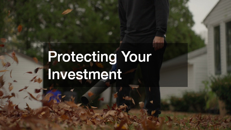 Protecting Your Investment