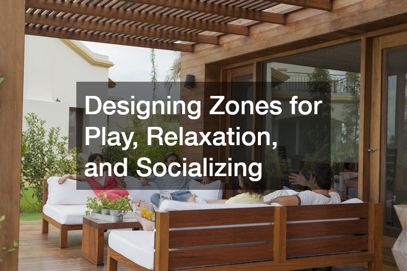 Designing Zones for Play, Relaxation, and Socializing