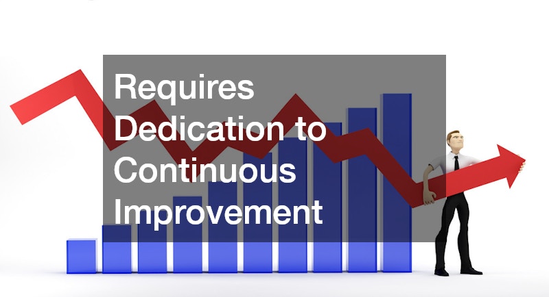 Requires Dedication to Continuous Improvement