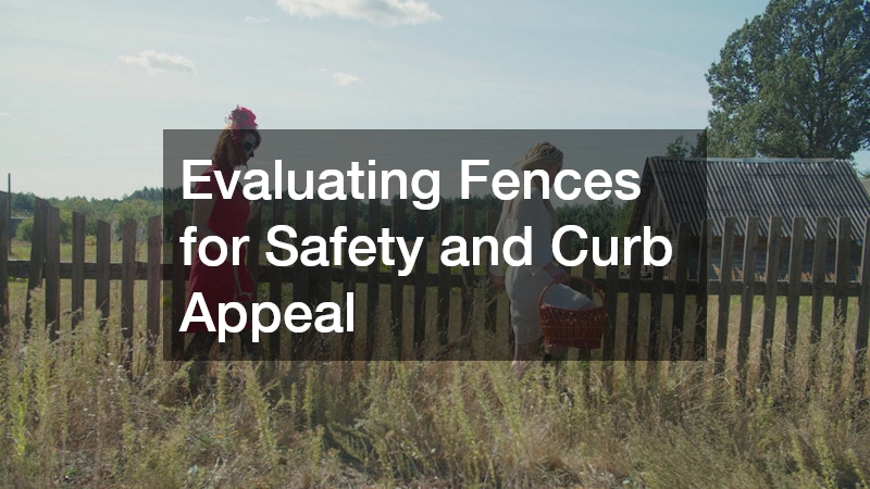 Evaluating Fences for Safety and Curb Appeal