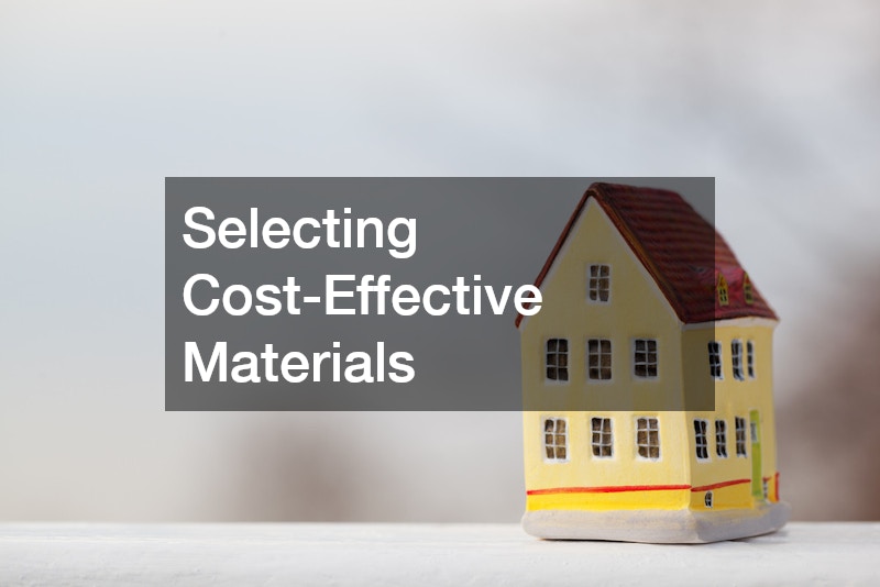 Selecting Cost-Effective Materials